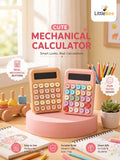 Cute Pastel Mechanical Calculator | Littlebee