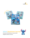 Premium Stitch Journal Book | A5 Hardcover Magnetic Notebook | LittleBee