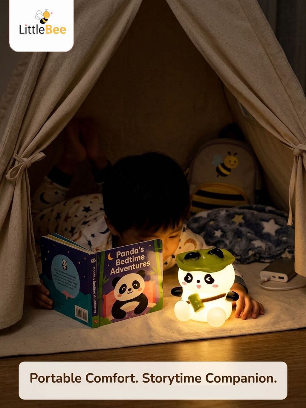 Cute Panda  LED Mini Night Lamp | LittleBee