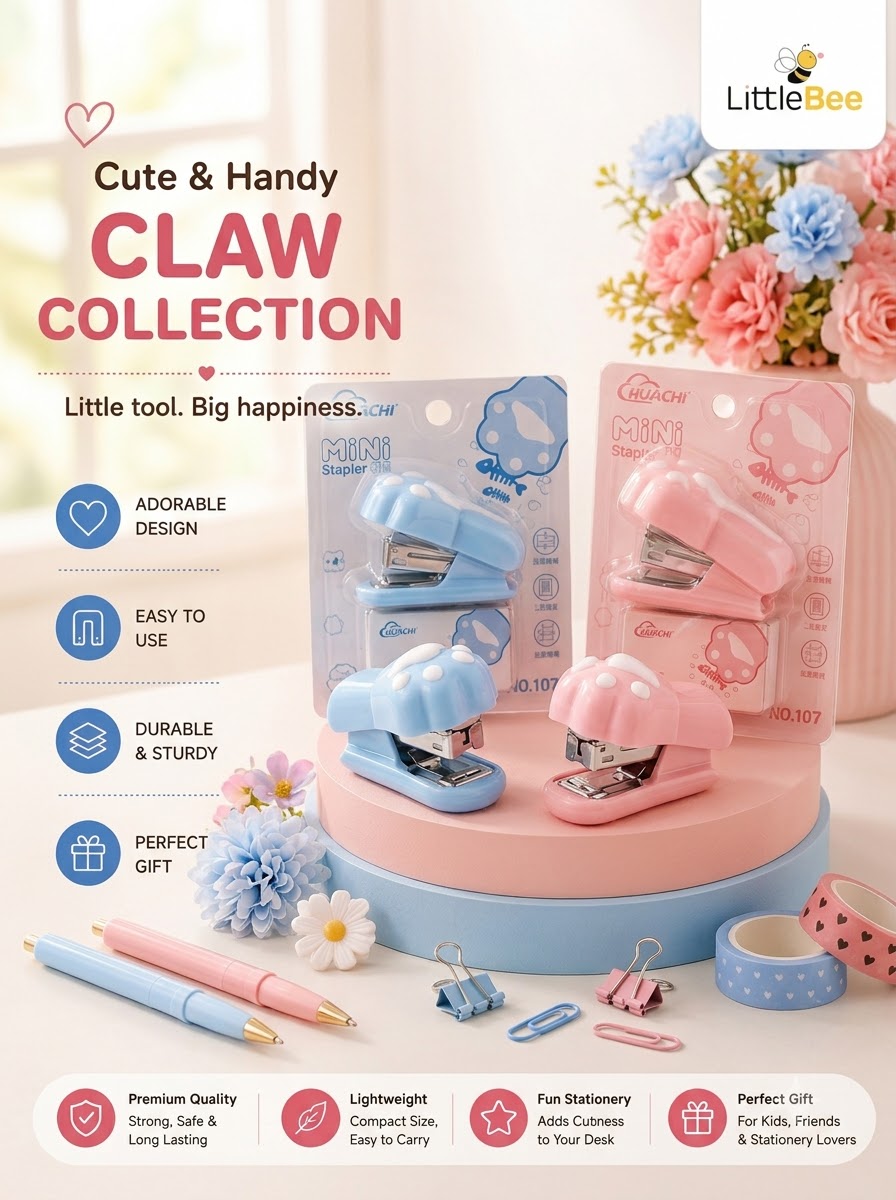 Cute Kawaii Mini Stapler | LittleBee