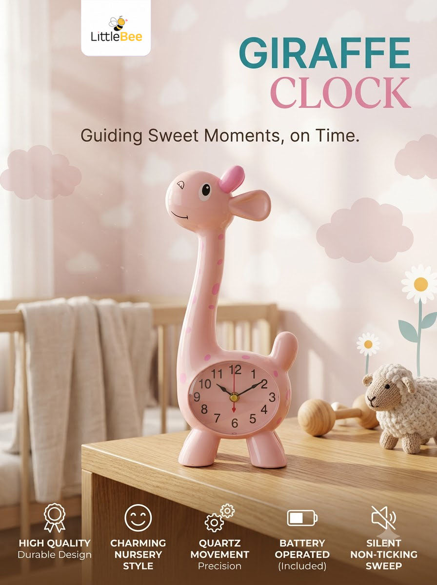 Cute Giraffe Alarm Clock | LittleBee