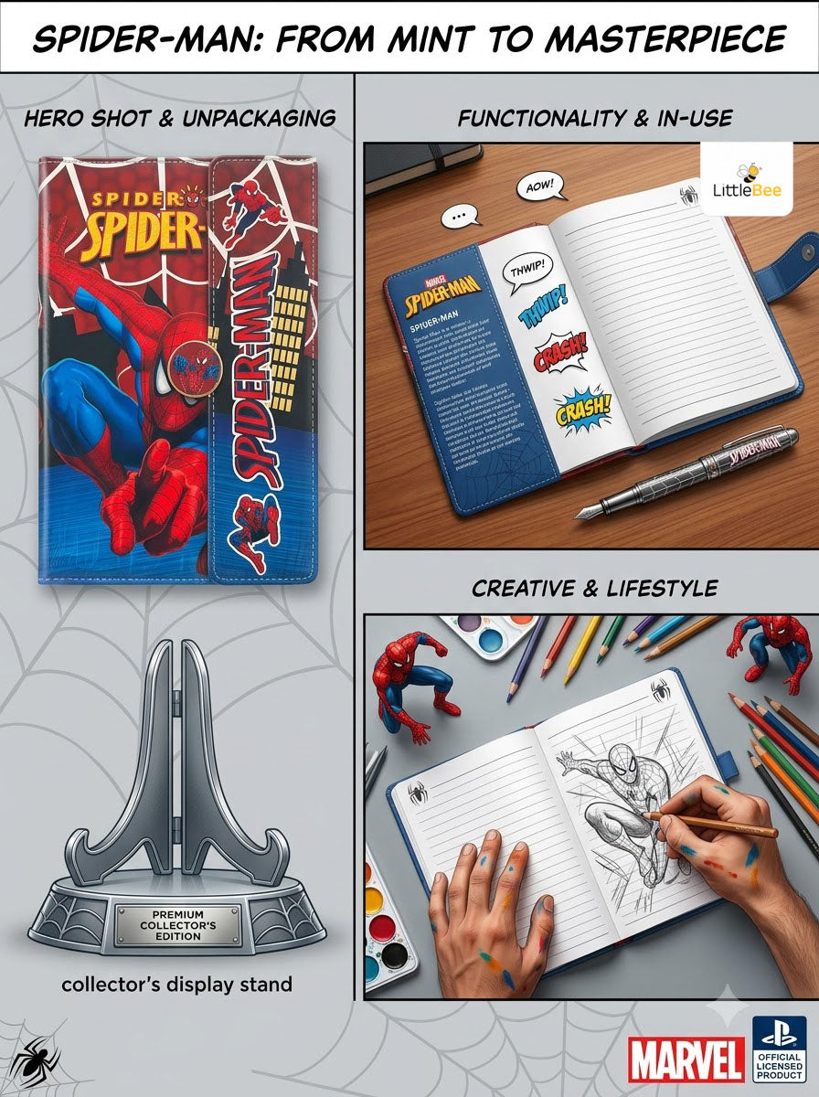 Premium Spiderman Journal A5 | LittleBee