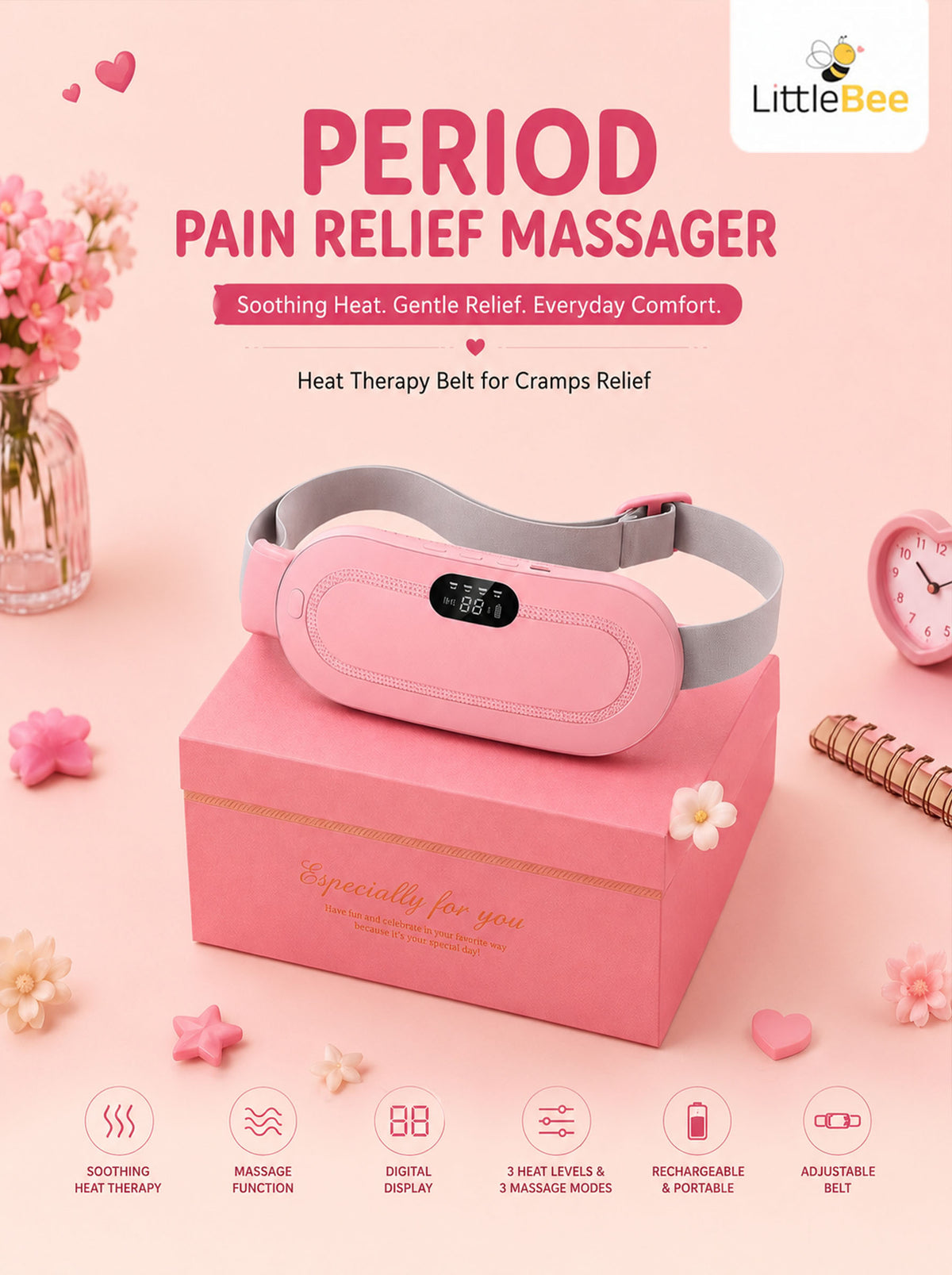 LittleBee Period Pain Relief Massager