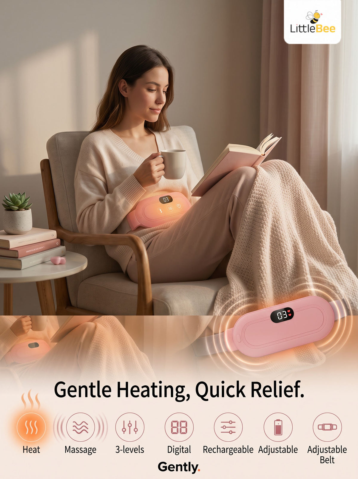 LittleBee Period Pain Relief Massager